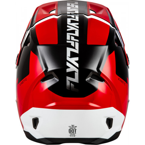 Casque FLY RACING Kinetic Crest - rouge/noir/blanc