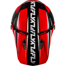 Casque FLY RACING Kinetic Crest - rouge/noir/blanc