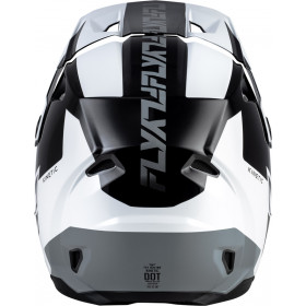 Casque FLY RACING Kinetic Crest - noir/blanc/gris