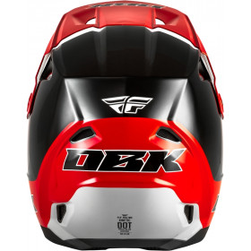 Casque FLY RACING Kinetic Special Edition DBK - noir/rouge/gris
