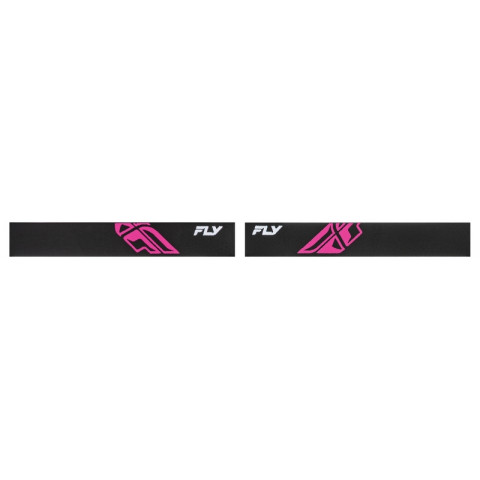 Masque FLY RACING Focus noir/rose - écran clair