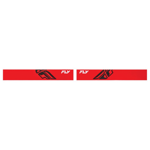 Masque FLY RACING Focus rouge/noir - écran clair