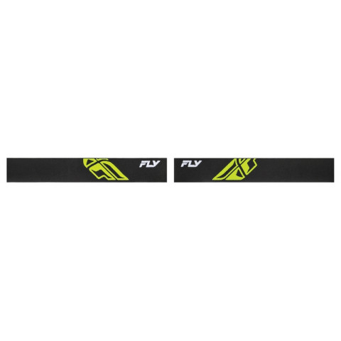 Masque FLY RACING Focus noir/jaune fluo - écran clair