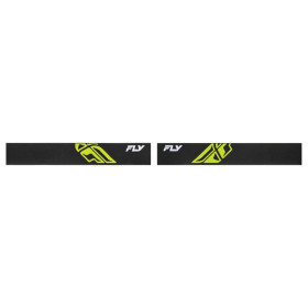 Masque FLY RACING Focus noir/jaune fluo - écran clair
