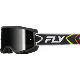 Masque FLY RACING Zone noir/blanc - écran noir