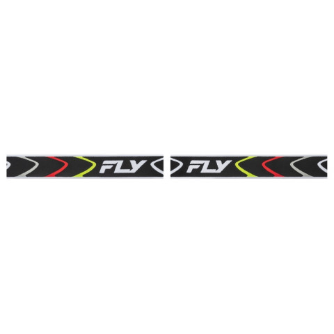 Masque FLY RACING Zone noir/blanc - écran noir
