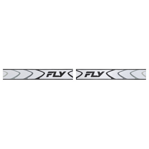 Masque FLY RACING Zone blanc/noir - écran vert