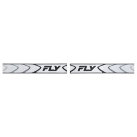 Masque FLY RACING Zone blanc/noir - écran vert