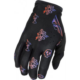Gants FLY RACING Lite Outline Special Edition - noir/rouge/violet