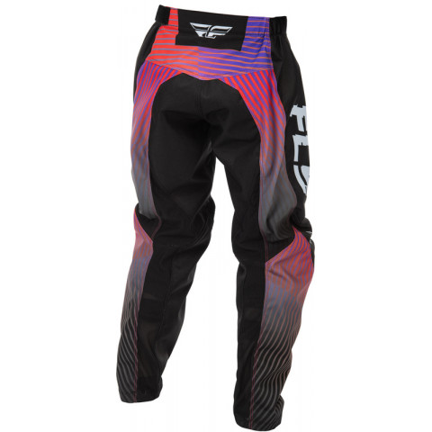 Pantalon enfant FLY RACING F-16 - noir/rouge/violet