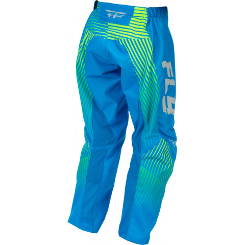 Pantalon enfant FLY RACING F-16 - bleu/Hi-Vis