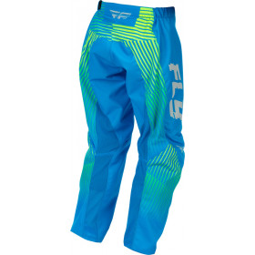 Pantalon enfant FLY RACING F-16 - bleu/Hi-Vis