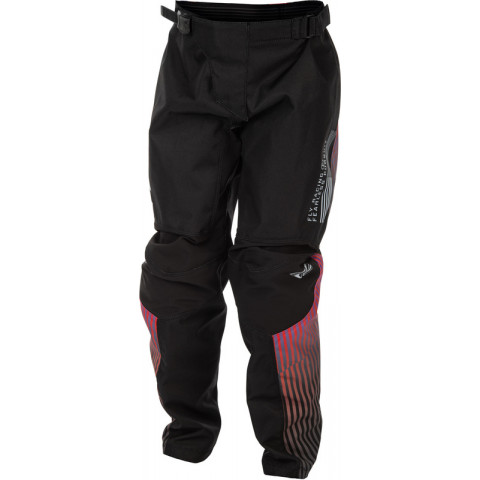 Pantalon enfant FLY RACING F-16 - noir/rouge/violet