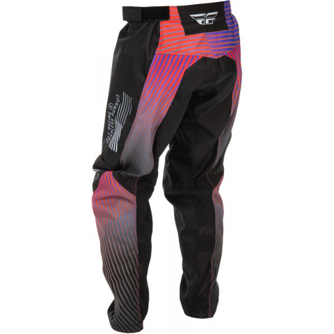 Pantalon enfant FLY RACING F-16 - noir/rouge/violet