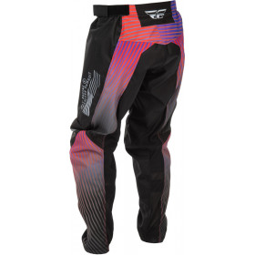 Pantalon enfant FLY RACING F-16 - noir/rouge/violet