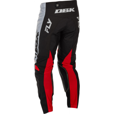 Pantalon FLY RACING Kinetic DBK - gris/noir/rouge