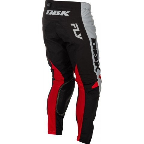 Pantalon FLY RACING Kinetic DBK - gris/noir/rouge