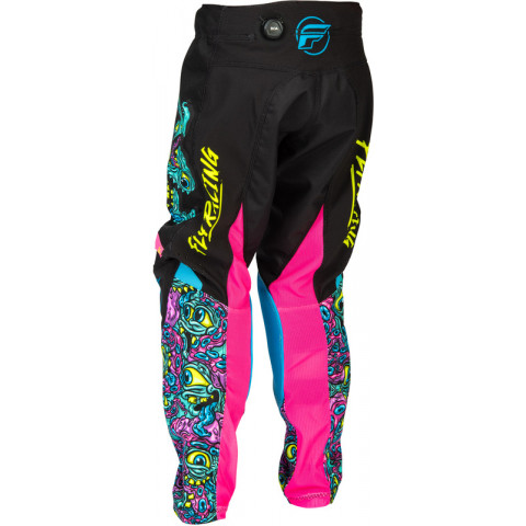 Pantalon enfant FLY RACING Kinetic Mutant - noir/multi