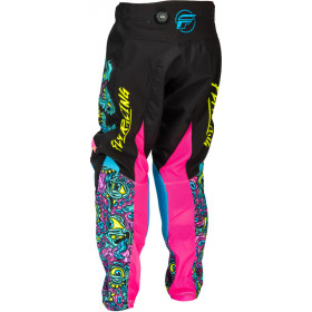 Pantalon enfant FLY RACING Kinetic Mutant - noir/multi