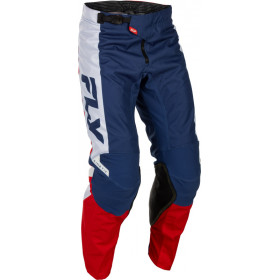 Pantalon FLY RACING Kinetic - rouge/blanc/bleu Pantalon FLY RACING Kinetic - rouge/blanc/bleu