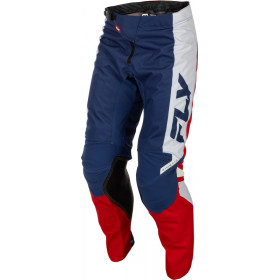 Pantalon FLY RACING Kinetic - rouge/blanc/bleu Pantalon FLY RACING Kinetic - rouge/blanc/bleu