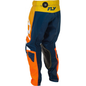 Pantalon enfant FLY RACING Kinetic - Navy/orange