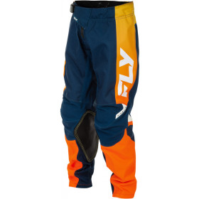 Pantalon enfant FLY RACING Kinetic - Navy/orange