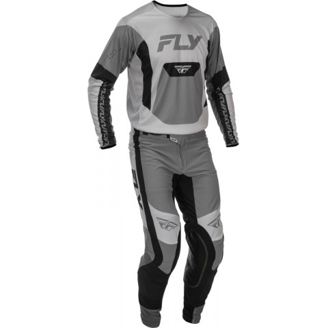 Maillot FLY RACING Lite - gris/noir