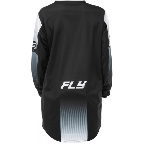 Maillot enfant FLY RACING F-16 - noir/blanc