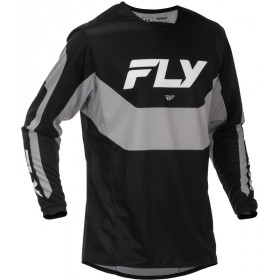 Maillot FLY RACING Kinetic - noir/gris
