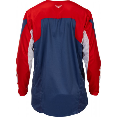Maillot FLY RACING Kinetic - rouge/blanc/bleu