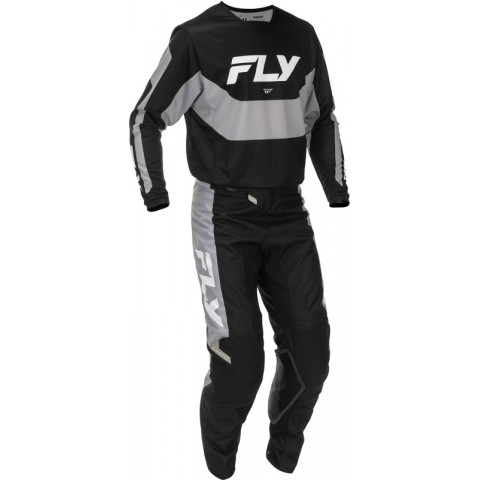 Maillot FLY RACING Kinetic - noir/gris