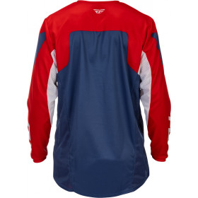 Maillot FLY RACING Kinetic - rouge/blanc/bleu