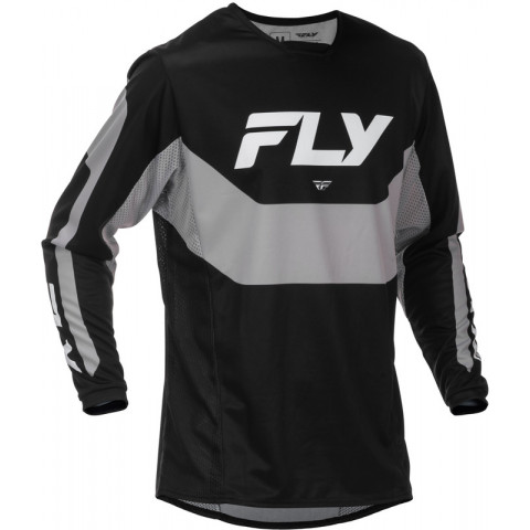 Maillot FLY RACING Kinetic - noir/gris