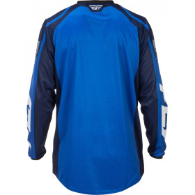 Maillot FLY RACING F-16 - bleu/bleu foncé/blanc