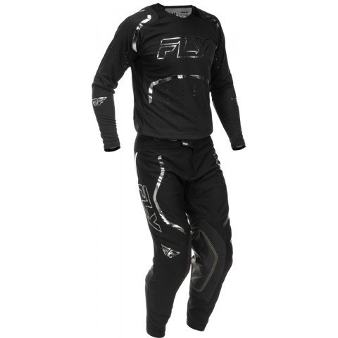 Maillot FLY RACING Evolution DST Spark Special Edition - noir/argent