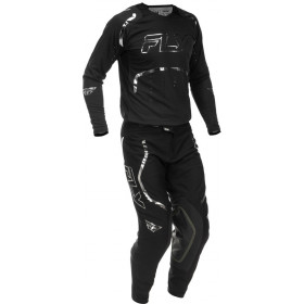 Maillot FLY RACING Evolution DST Spark Special Edition - noir/argent
