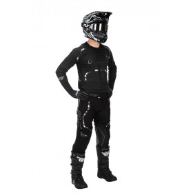 Maillot FLY RACING Evolution DST Spark Special Edition - noir/argent