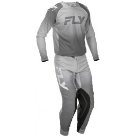 Maillot FLY RACING Evolution DST - blanc/gris