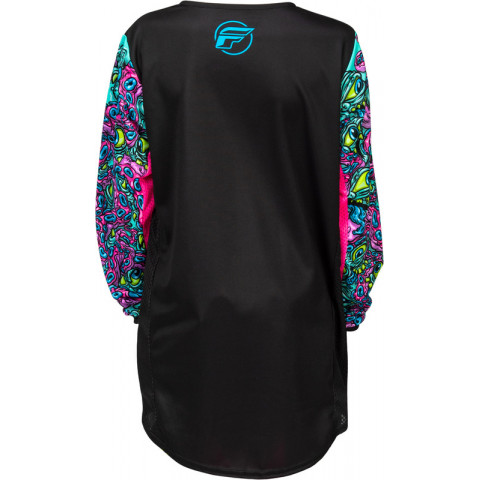 Maillot enfant FLY RACING Kinetic Mutant - noir/multi