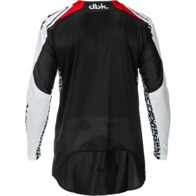 Maillot FLY RACING Evolution DST DBK Special Edition - noir/blanc/rouge