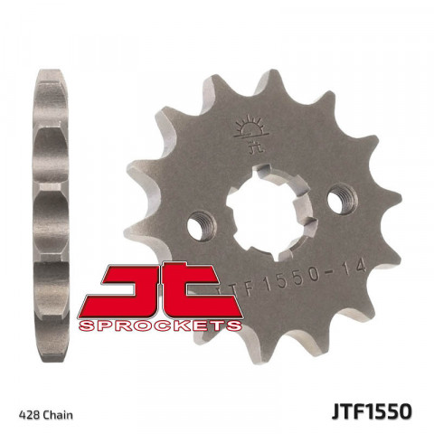 Kit chaîne JT/JT 428HDR 15/52 standard - couronne standard