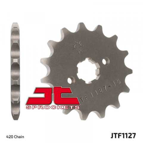Pignon JT SPROCKETS acier standard 1127 - 420