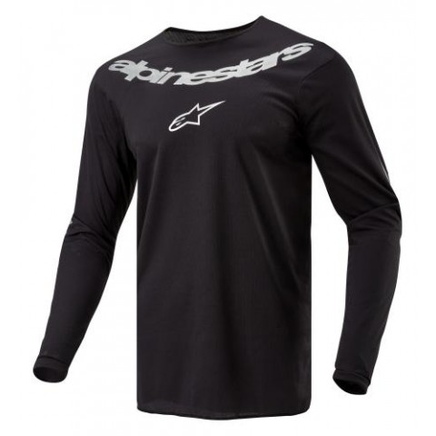FLUID GRAPHITE JERSEY BLACK SILVER