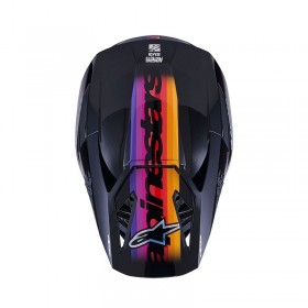 S-M3 FORCE  HELMET BLACK GLOSSY