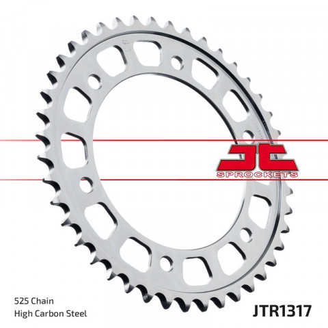 Couronne JT SPROCKETS acier standard 1317 - 525
