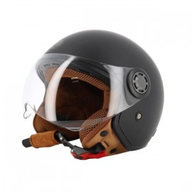 CASQUE JET TRENDY NOIR