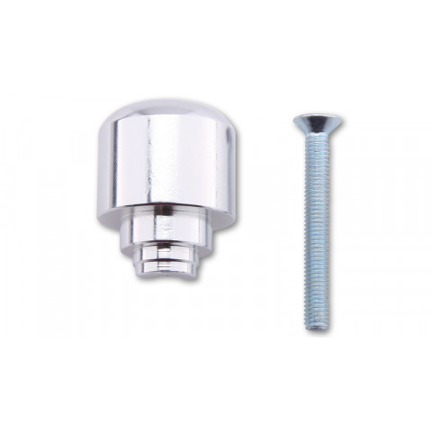 Embouts de guidon HIGHSIDER smart pour guidons originaux - chromé