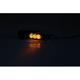 Clignotant séquentiel LED HIGHSIDER smart SORA - noir/teinté