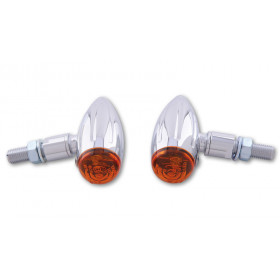 Clignotants HIGHSIDER smart MICRO-BULLET - chromé